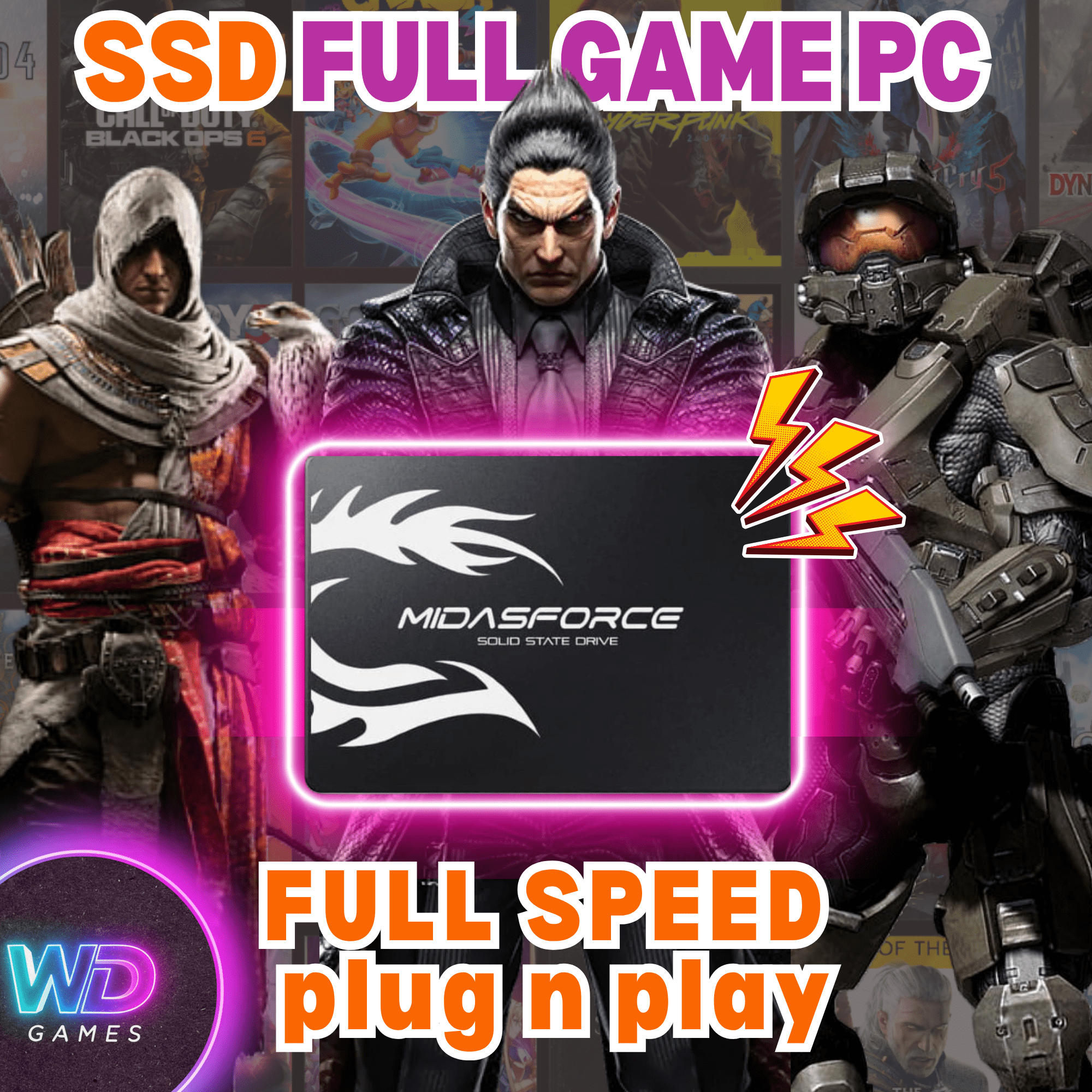 SSD Full Game PC